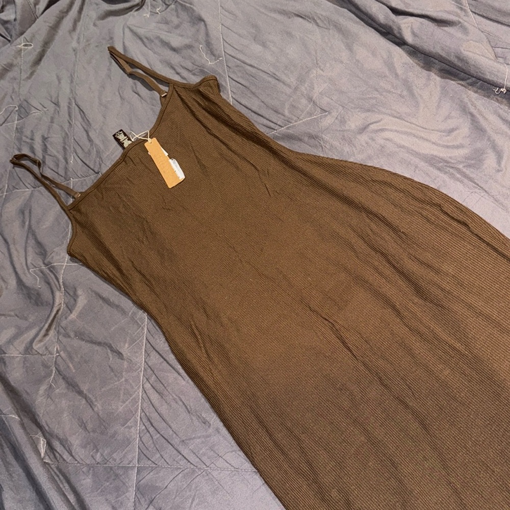 SKIMS SOFT LOUNGE LONG SLIP ‘OXIDE’ RARE